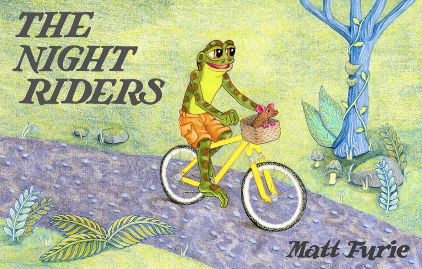 Original Hoppy drawing by Matt Furie